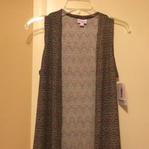 S Lularoe Multi- Colored Joy- Never warn!